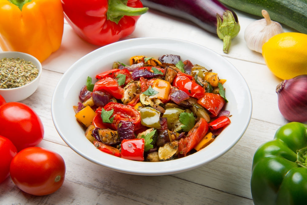 Spiced Mediterranean Roasted Vegetables