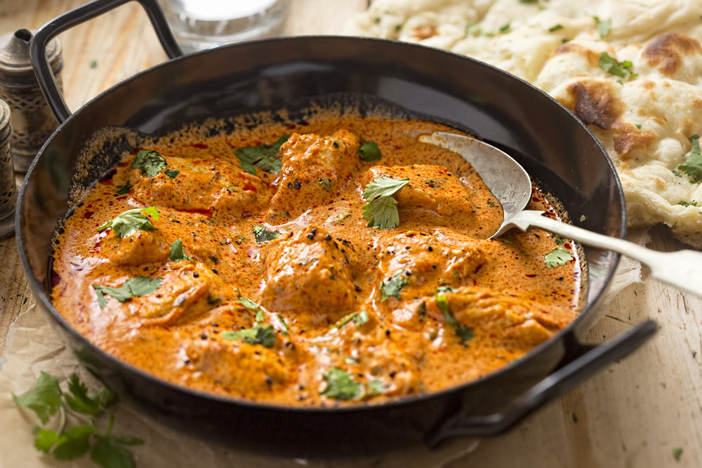 Recipe for Indian Spice Wheel:  Chicken Curry