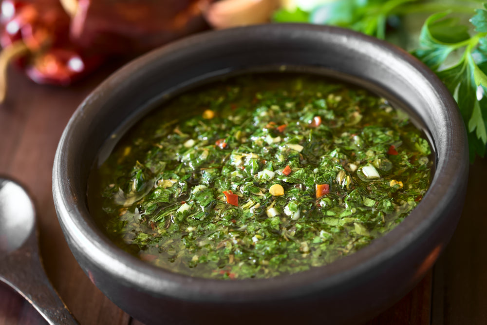 Recipe for Latin Spice Wheel:  Argentinian Chimichurri Sauce