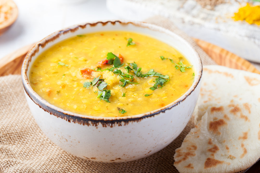 Recipe for Indian Spice Wheel:  Masoor dal