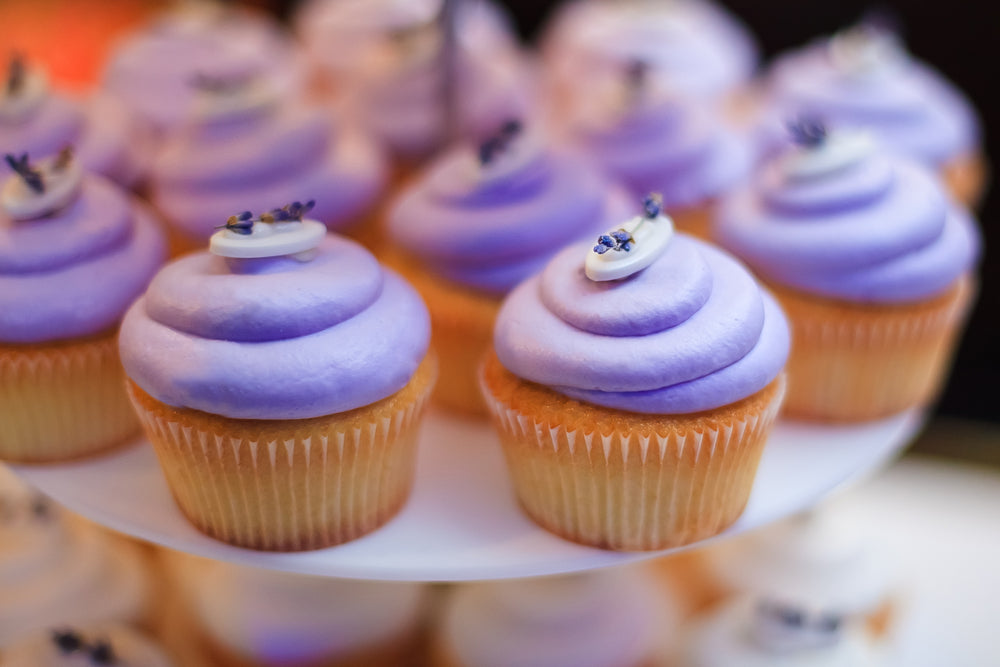 Lavender Vanilla Cupcakes