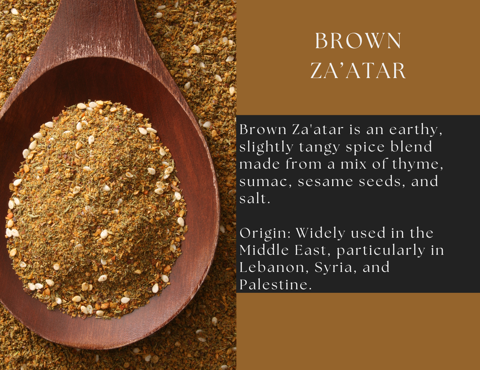 Brown Za’atar