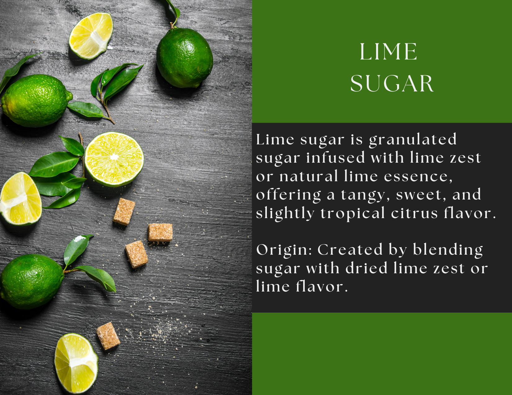 Lime Sugar