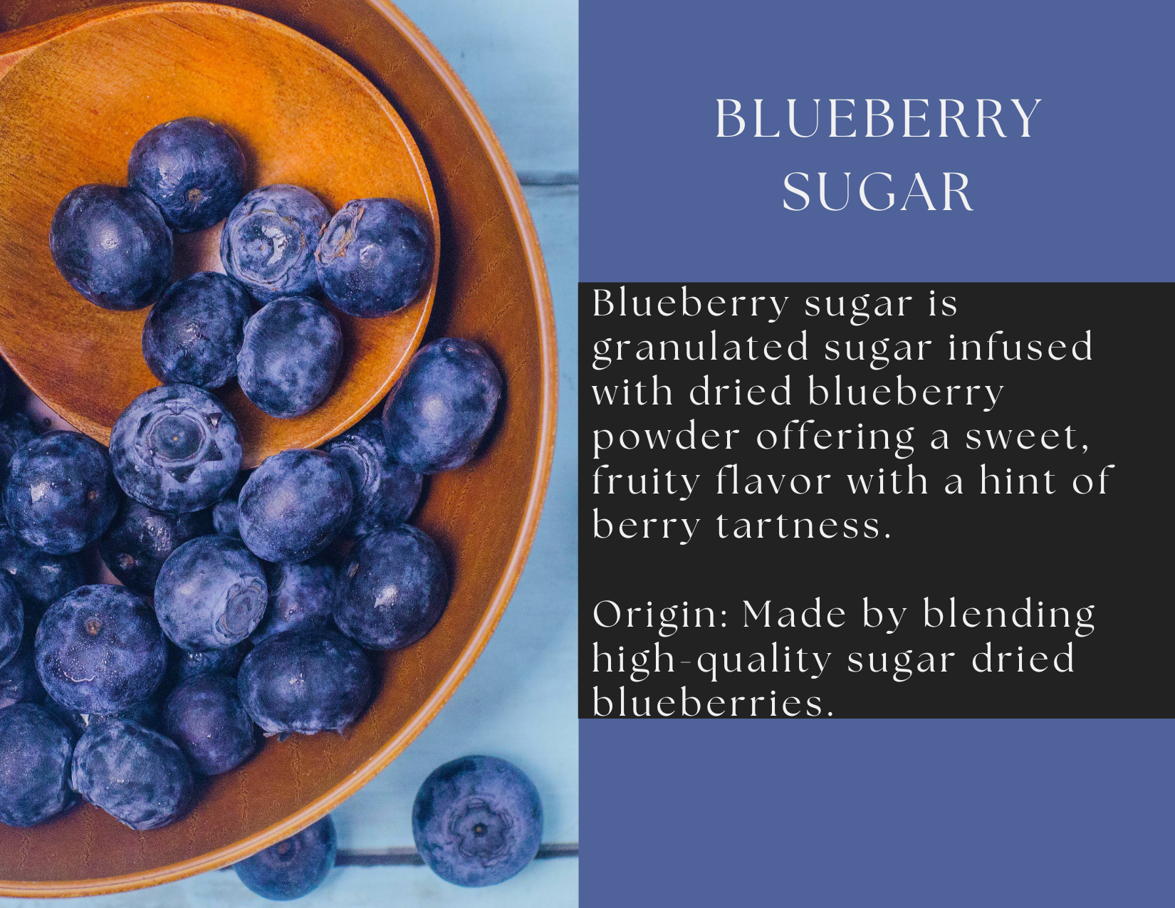 Blueberry Sugar