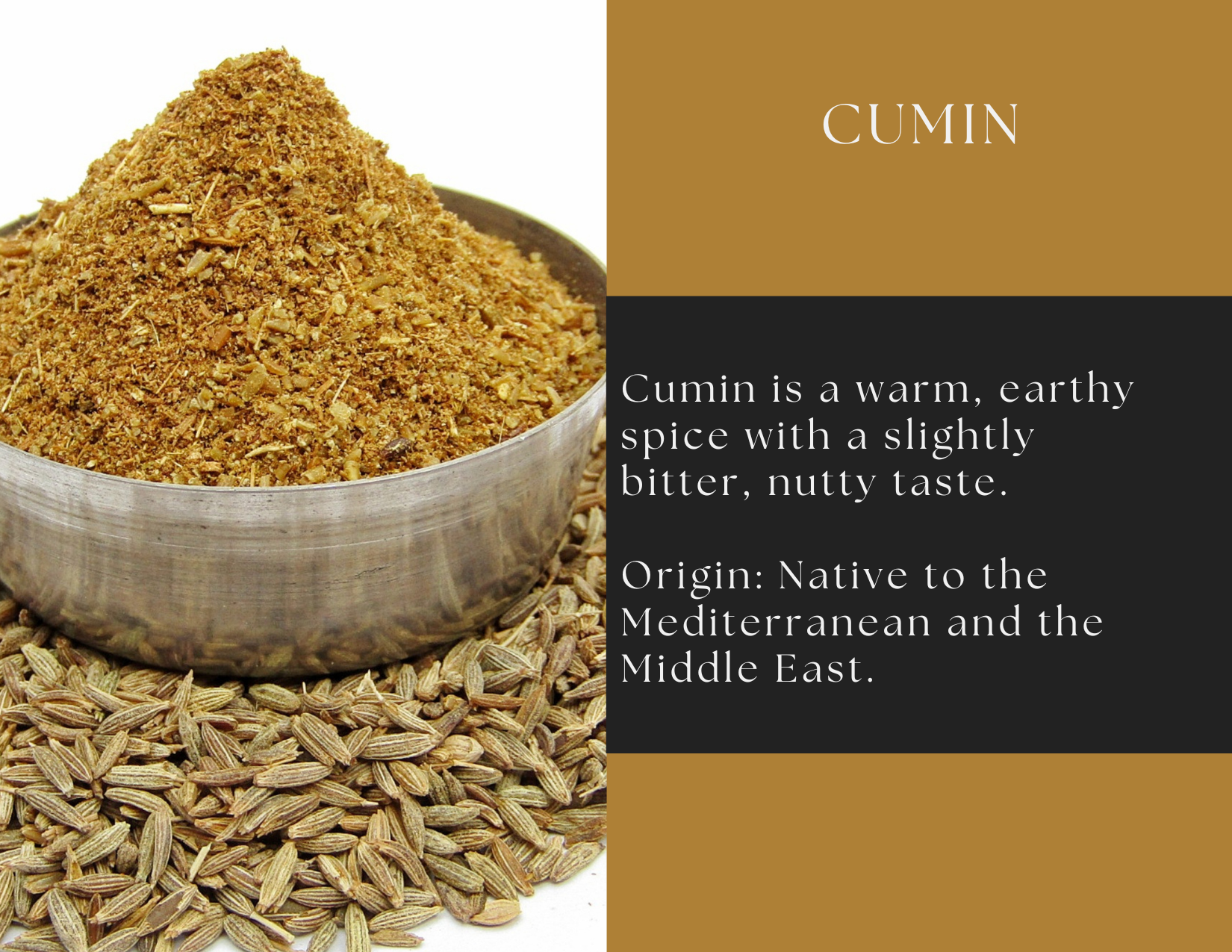 Cumin Powder - Glass jar