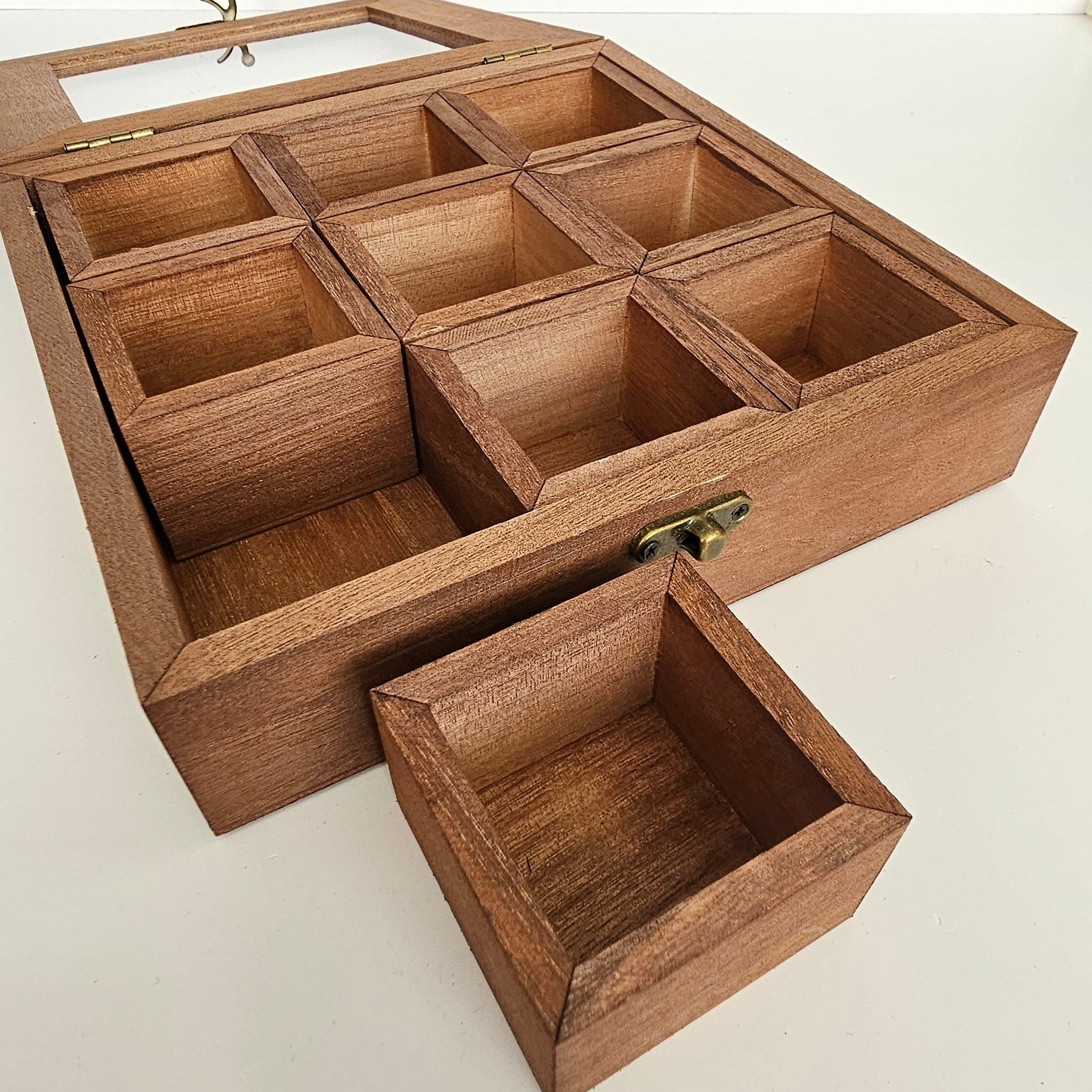 Wooden Masala Dabba