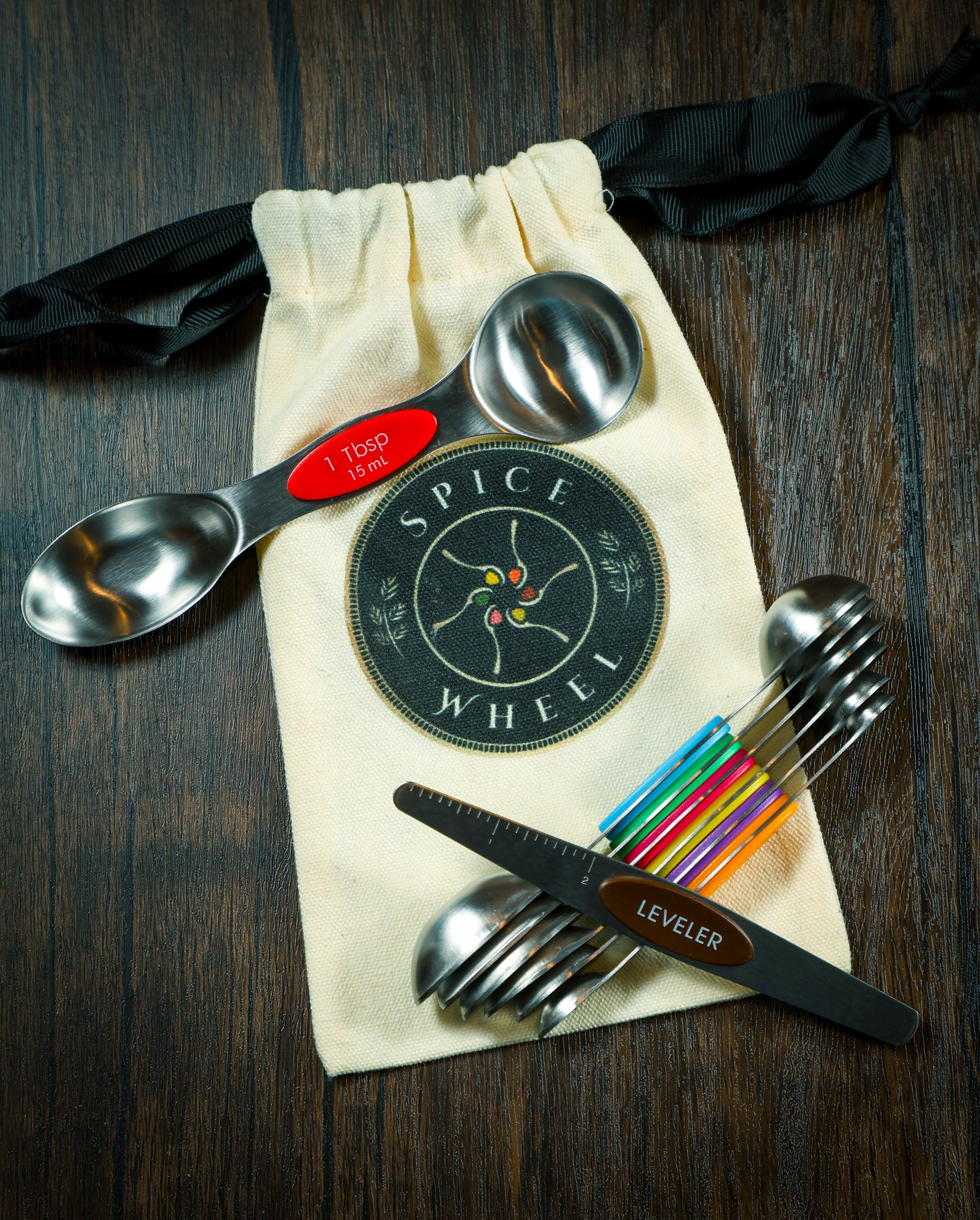 Magnetic Spoons with Canvas Bag